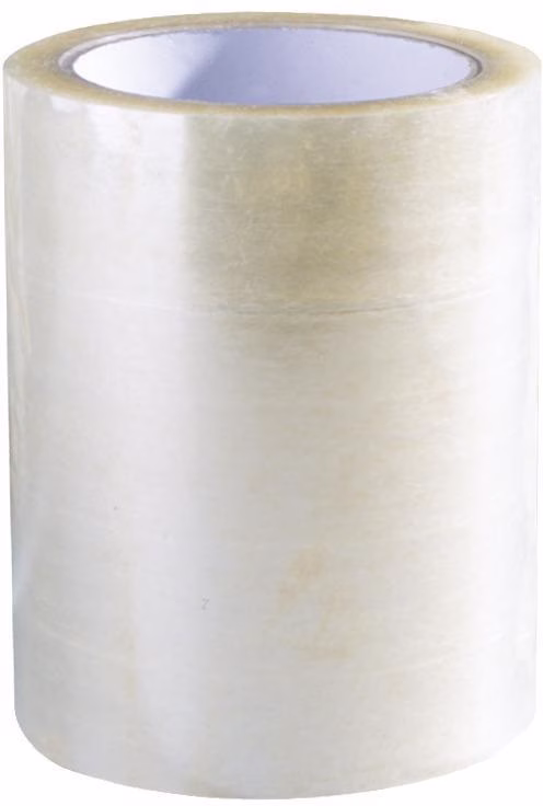 Klebeband f.Adressenfelder Breite 150mm Länge 66m S.50µ PP transparent