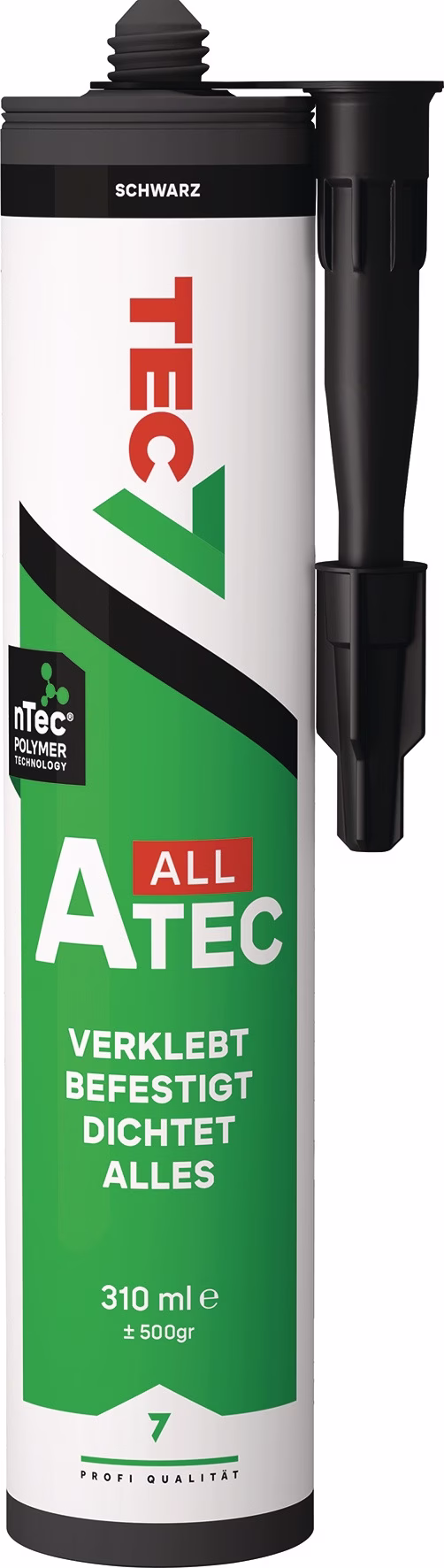 Kleb- u.Dichtstoff A-Tec schwarz 310ml