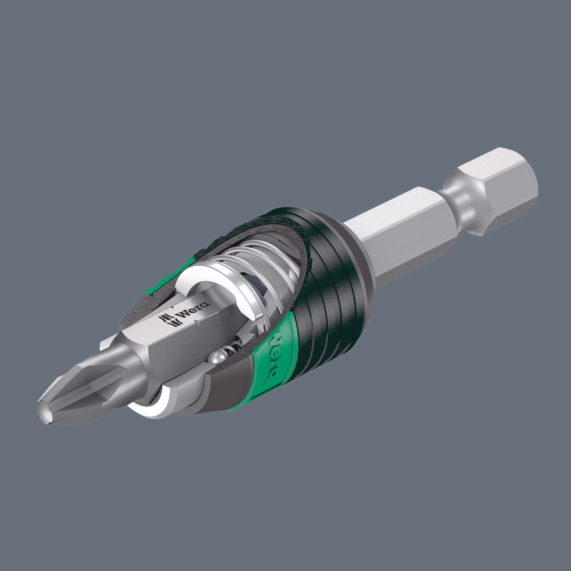 Bitsortiment Bit-Safe 61 Univ.1 61-tlg.Schlitz/PH/PZD/TX/6Kt