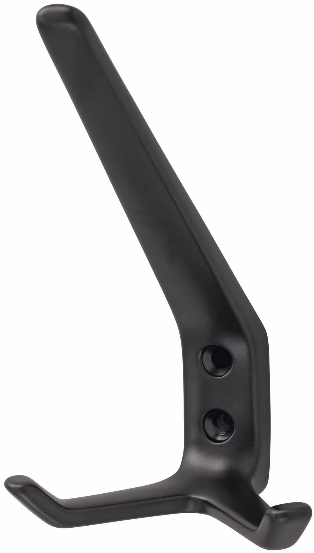 Huthaken 0032 2 Hak.A.89mm Alu.ku.-besch.schwarz H.127mm