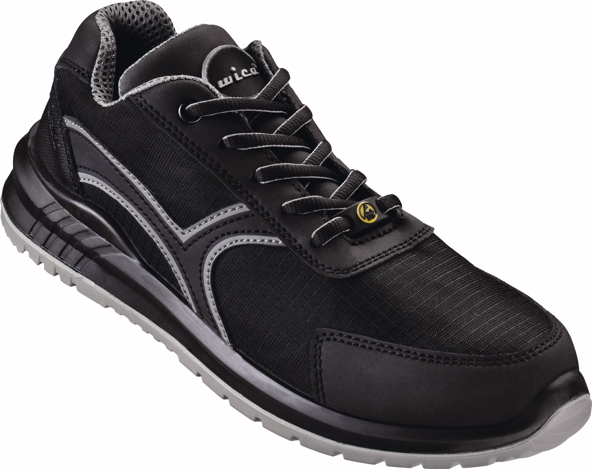 Sicherheitsschuh SASSNITZ NUOVO W.10,5 schwarz/grau S1P FO SR ESD EN20345