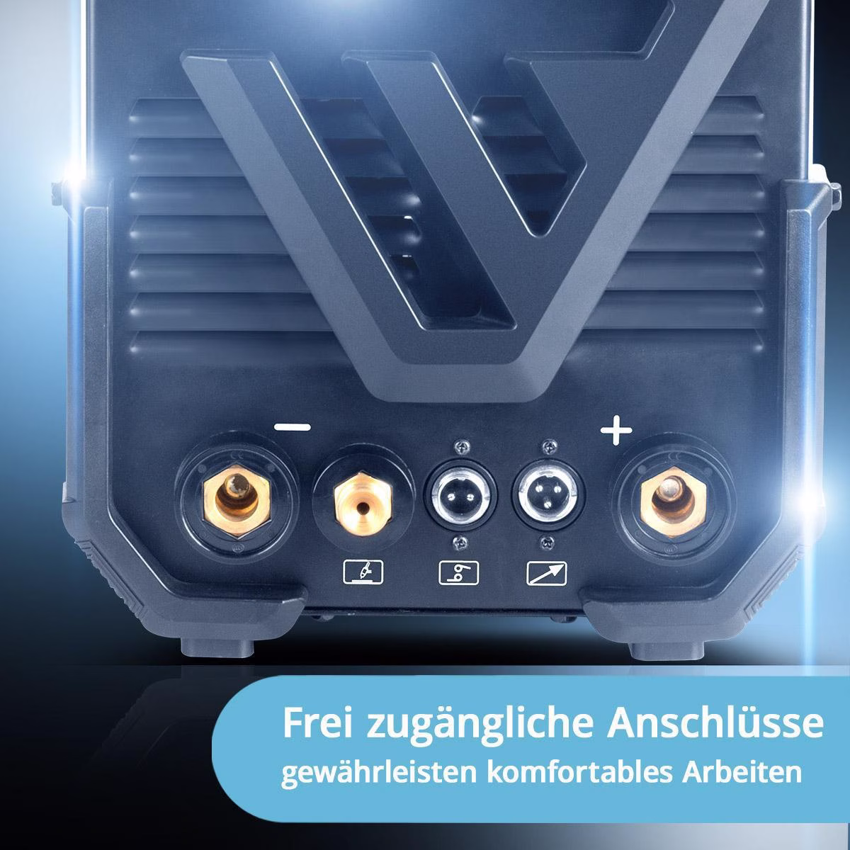 Inverterschweißgerät AC/DC WIG 200 Puls Pro luftg.3m