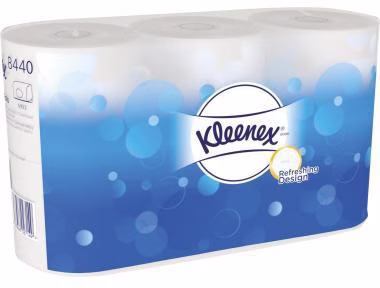Toilettenpapier 8440 3lagig 350Blatt weiß 6Rl./Pack.