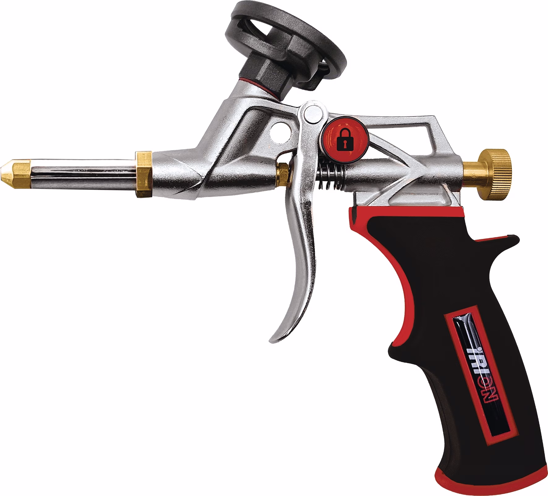 1K-Montagepistole Metall Lite Micro Metall f.1K-PU-Pistolenschäume