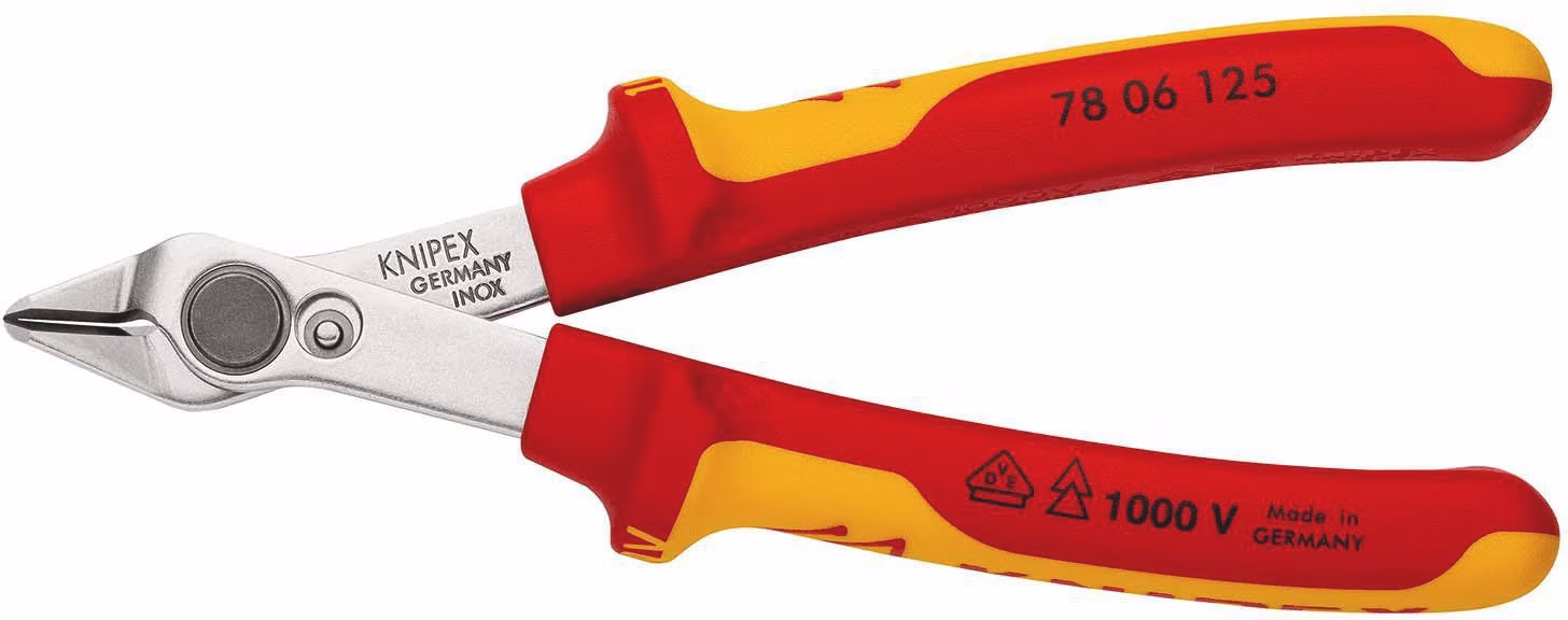 Elektronikseitenschneider Electronic Super-Knips L.125mm Form 0 Facette nein VDE