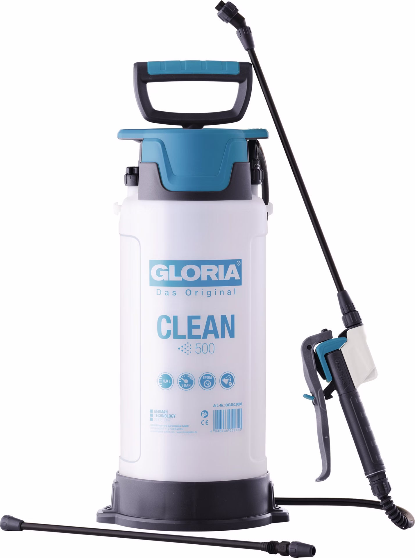 Drucksprühgerät CLEAN 500 Füllinhalt 5l 3bar EPDM G.1,66kg