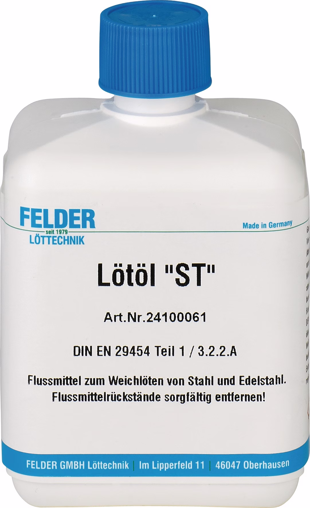 Lötöl ST 500 ml Flasche DIN/EN29454-1