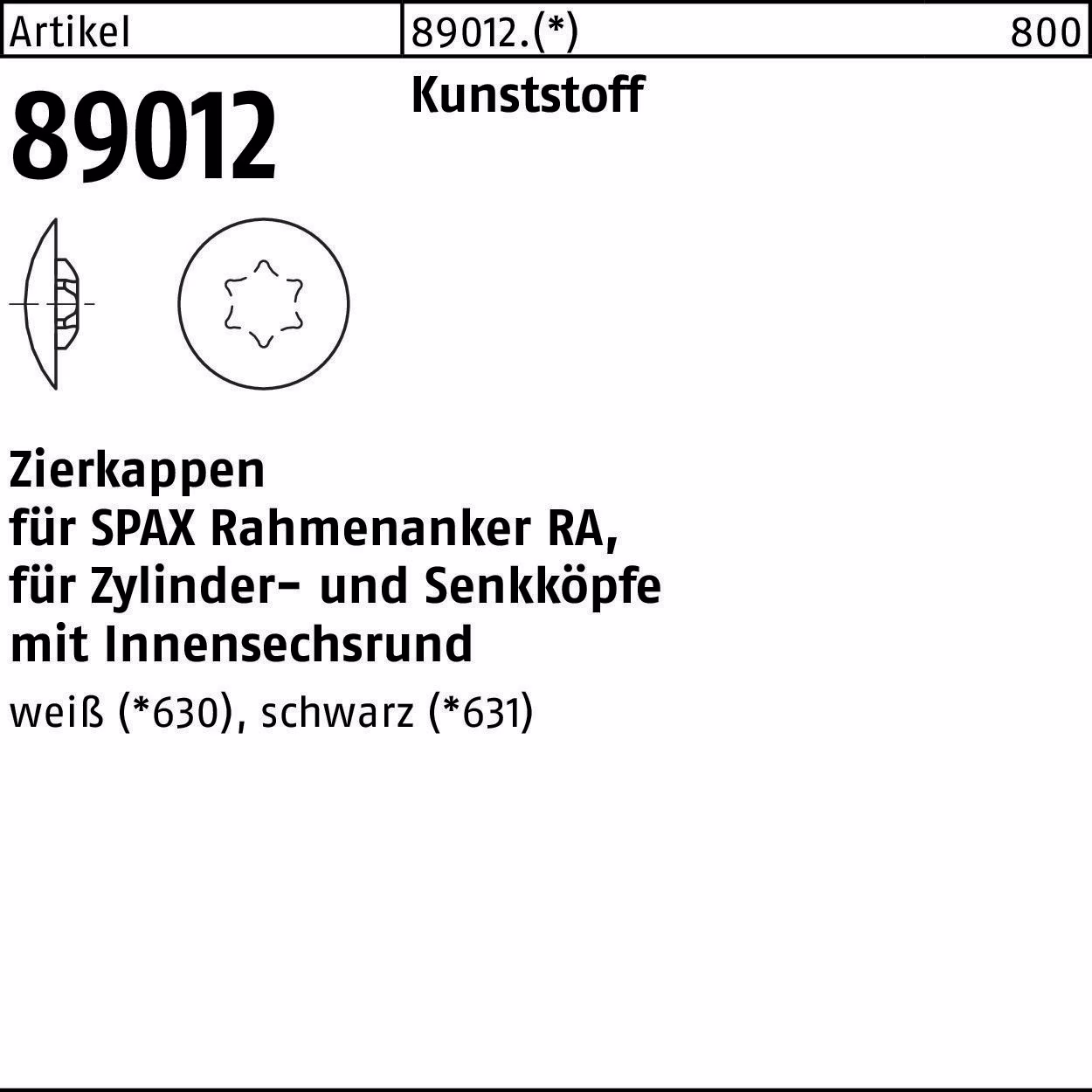 Kappe R 89012 Ku. 500