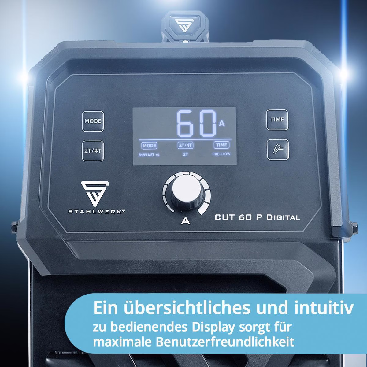 Plasmaschneider CUT 60 P Digital Einzelgerät m.Zub