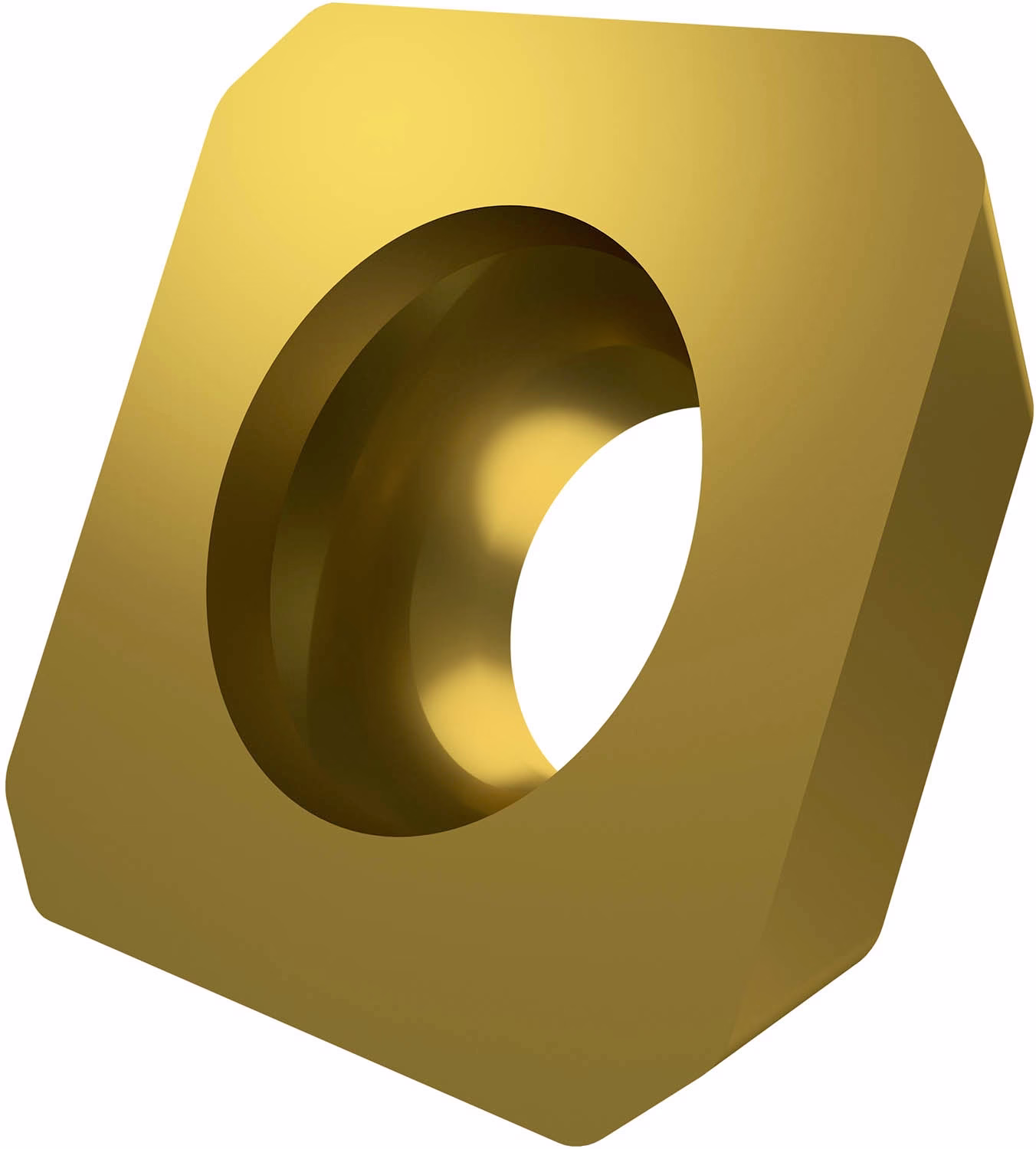 Fräswendeschneidplatte ISO SEEW 1204AFEN:M8330 D.5,5mm PVD beschichtet Gold