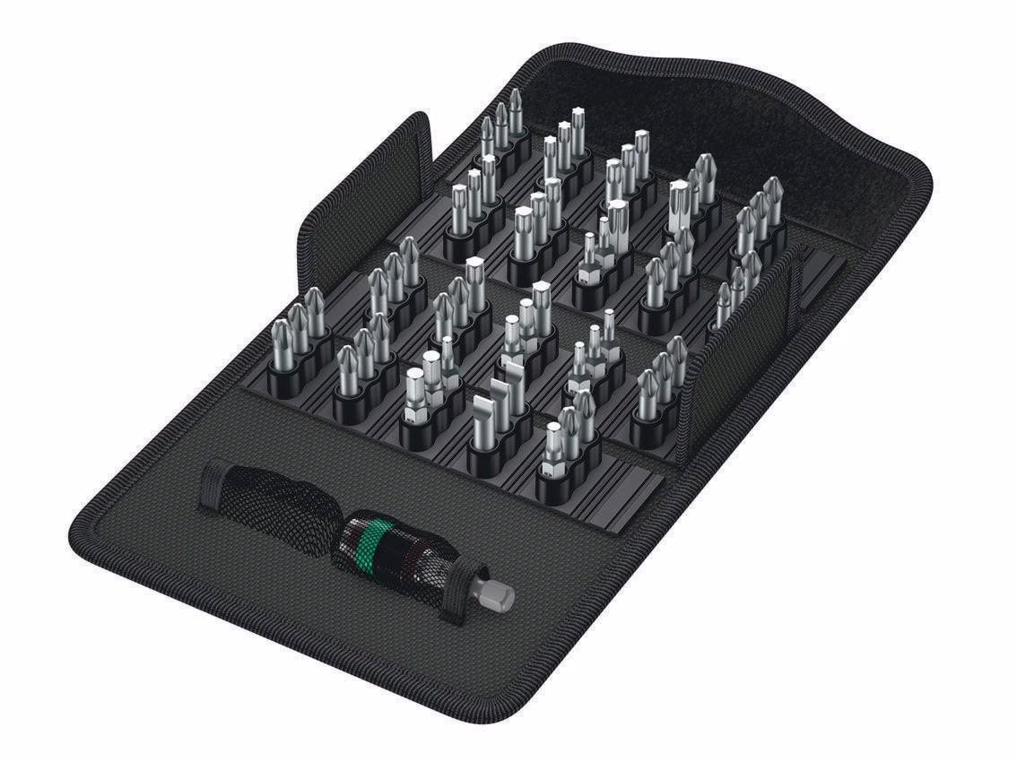 Bitsortiment Bit-Safe 61 Univ.1 61-tlg.Schlitz/PH/PZD/TX/6Kt