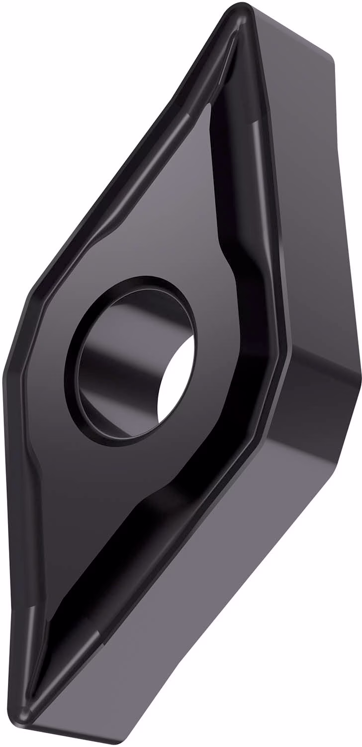 Drehwendeschneidplatte ISO DNMG 110404E-NF:T6310 D. 3,81mm PVD beschichtet