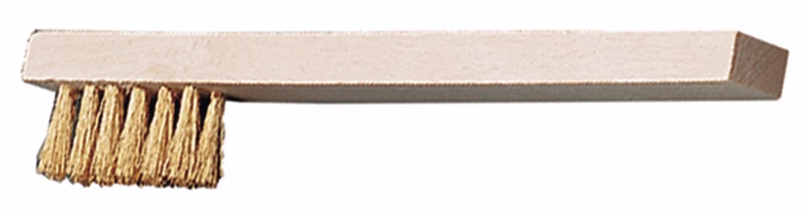Zündkerzenbürste L.150mm 0,2mm MS 3-reihig
