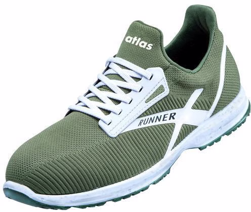 Sicherheitsschuh RUNNER 75 ESD W.10 grün S1P SRC EN20345