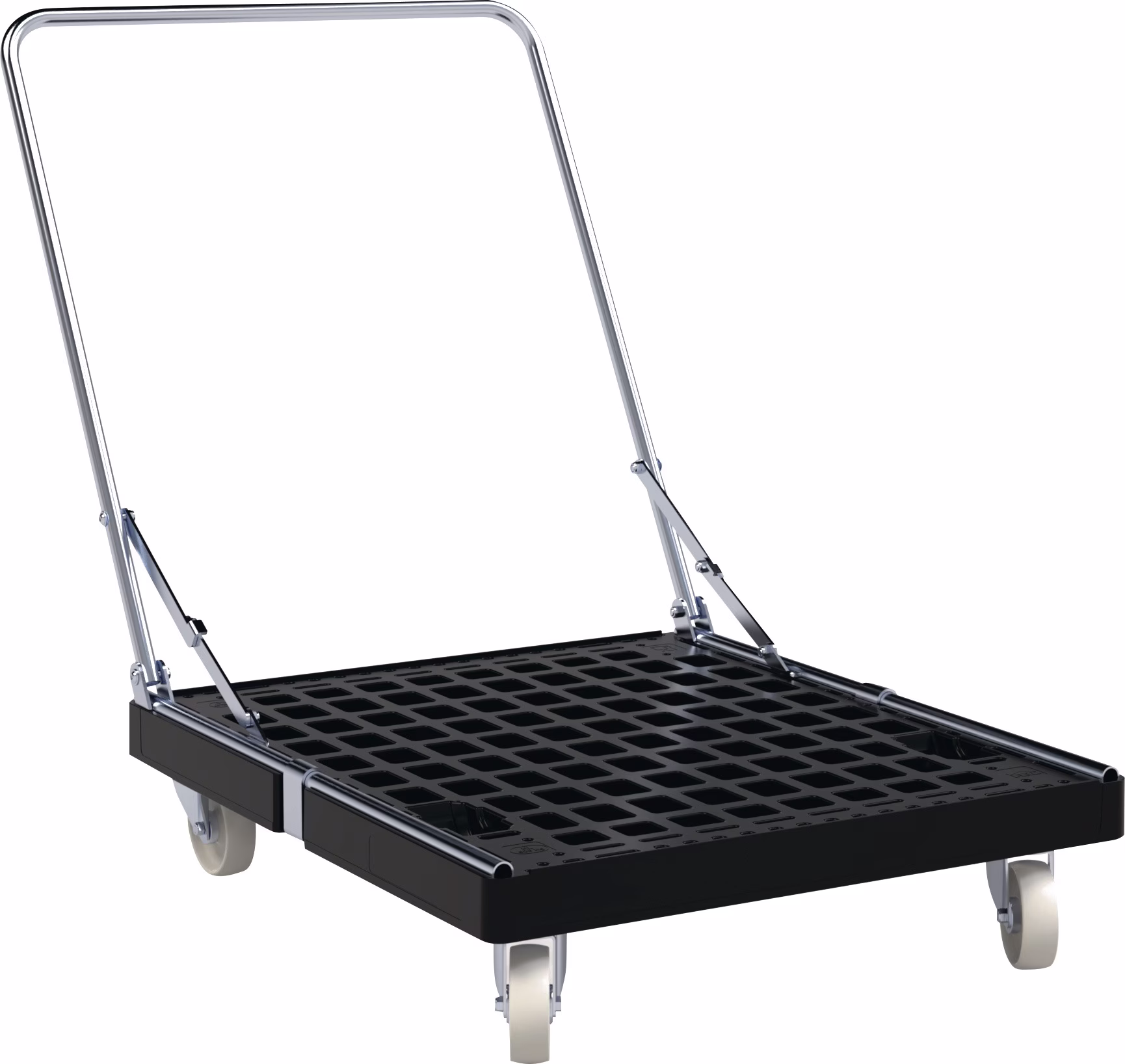 Rollplatte ESB BASICline D.108mm 500kg L815mm B660mm PP m.Bügel