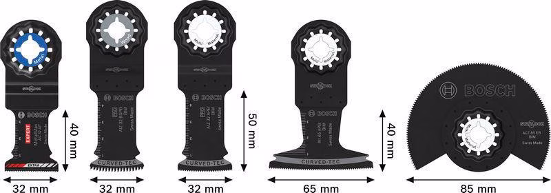 Sägeblatt-Set Starlock Best of Cutting 5-tlg.HO u.Metall