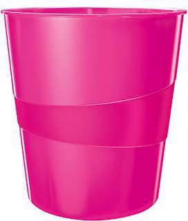 Papierkorb WOW 52781023 15l PS pink
