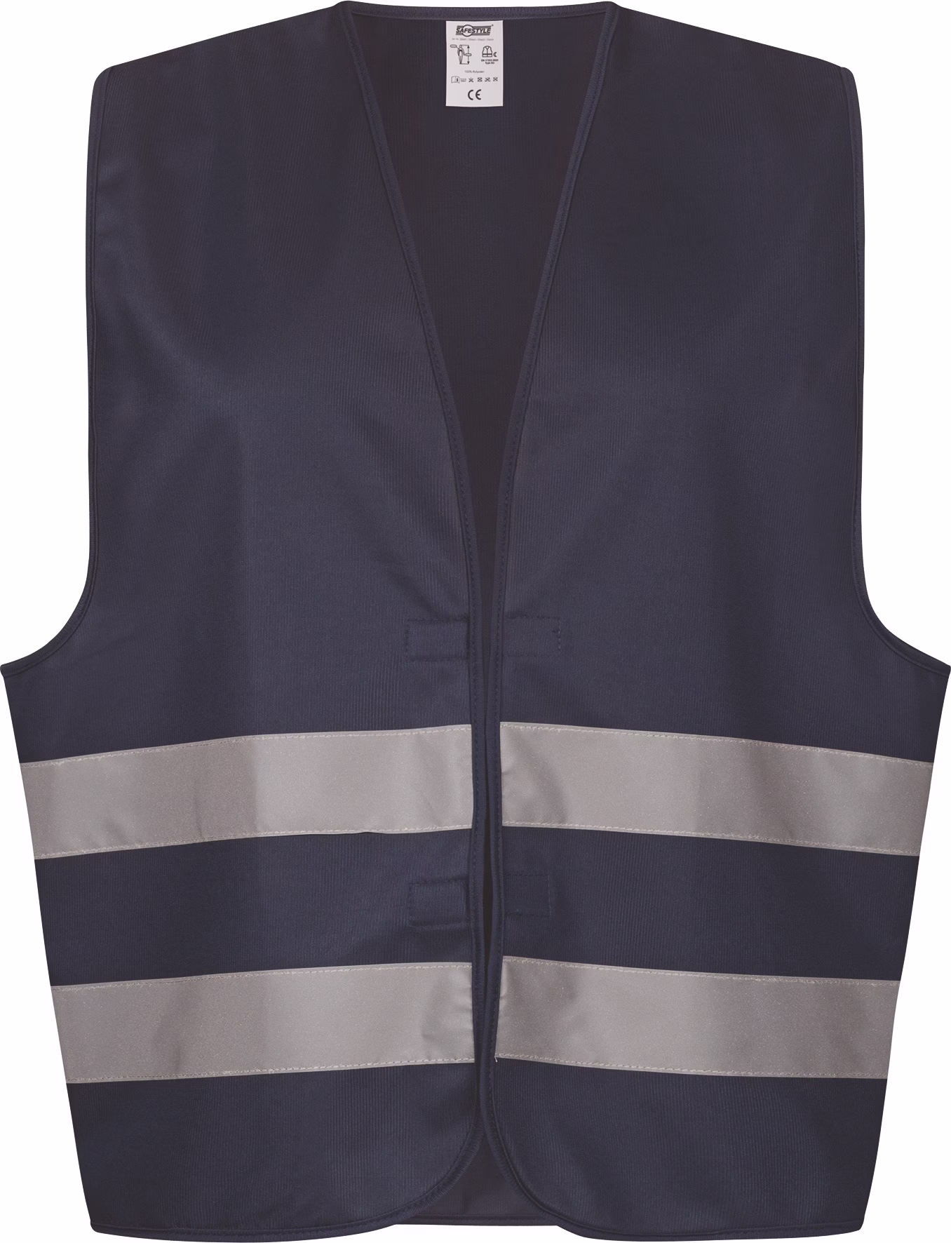 Warnweste SKARDE Gr.univ.marine Brustumfang ca.130cm EN 17353 Typ B3