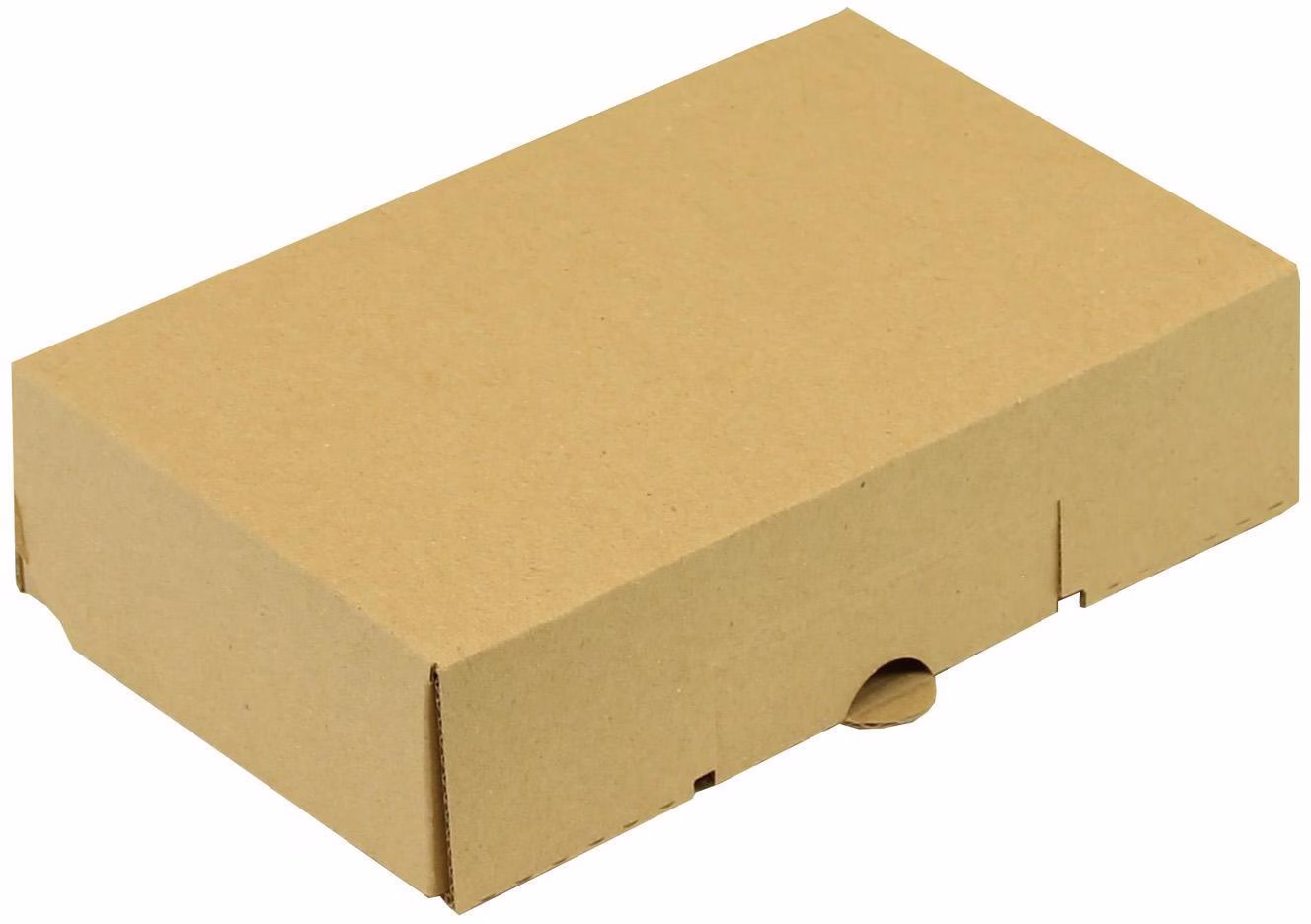 Klappschachtel 1-wellig Maße 182x108x45mm A6 Qualität 1.3E Steckverschluss