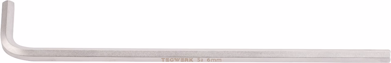 Sechskantwinkelschraubendreher SW 6mm lang 180x32mm