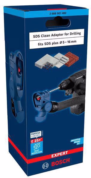 Bohr-Adapter EXPERT SDS Clean D.5-16mm Schaft-D.168mm