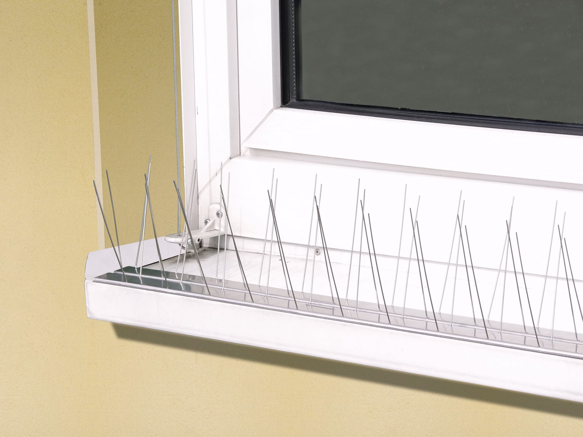 Vogel- u.Taubenabwehr Classic 60cm lang,24 Spikes Alu