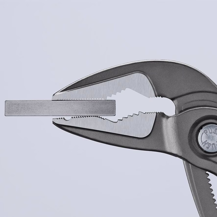 Wasserpumpenzange Cobra® ES L.250mm Spann-W.40mm grau atram.pol.