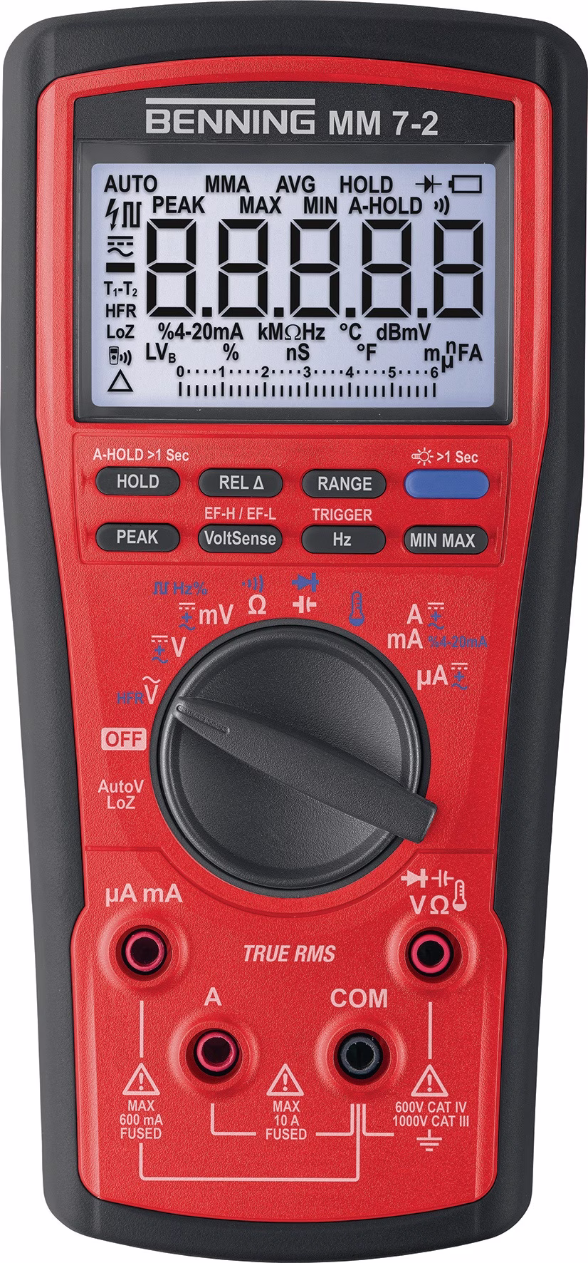 Multimeter MM 7-2 1000 V TRUE RMS