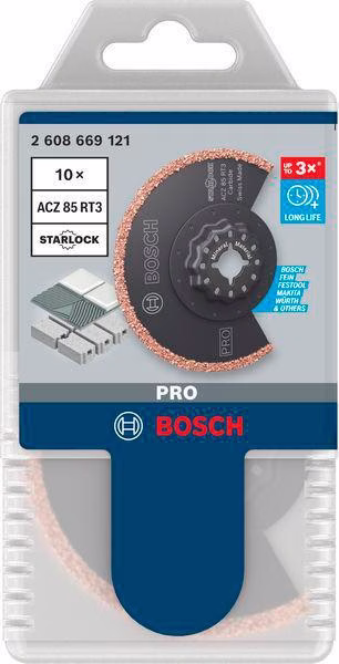 Segmentsägeblatt PRO ACZ 85 RT3 D.85mm Schnitt-B.2,5mm Starlock 10 St