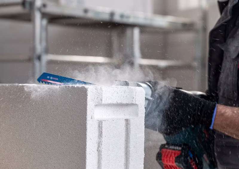 Säbelsägeblatt Expert Aerated Concrete L.225mm B.19mm TPI 3 8,5mm 1 St./Karte