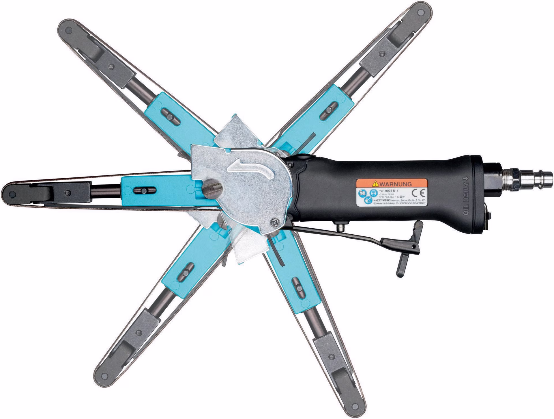 Druckluftbandschleifer 9033N-4 10x330mm 19000min-¹ 94l/min
