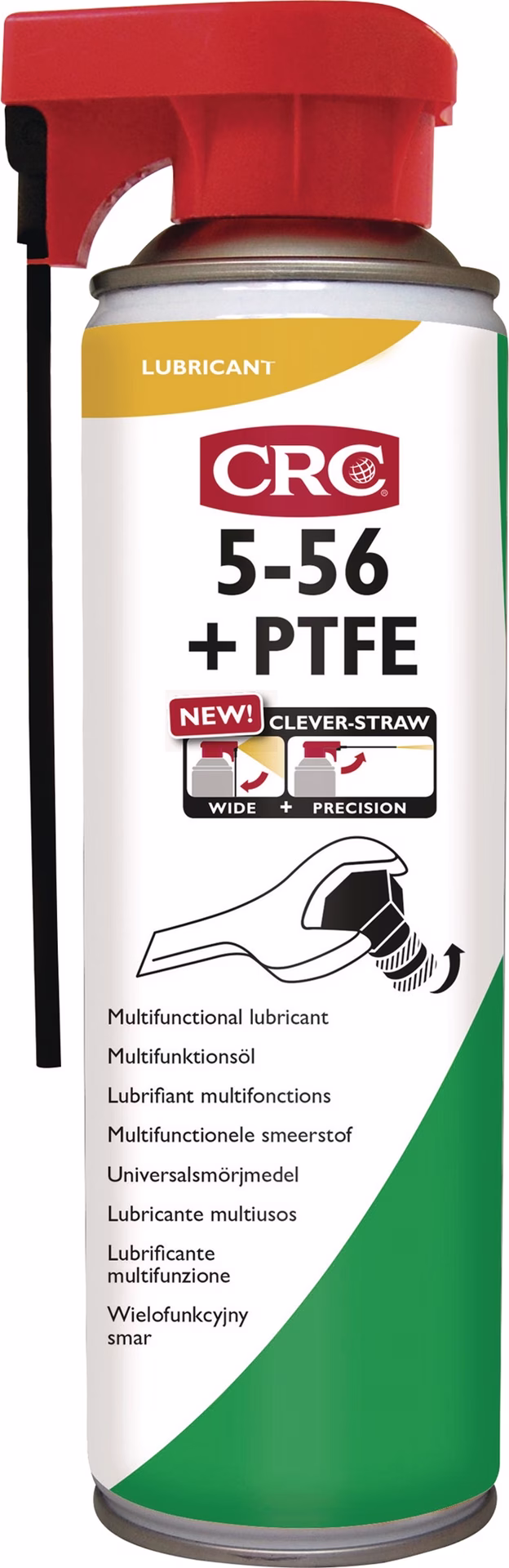 Multifunktionsöl 5-56+PTFE CLEVER STRAW 500 ml Spraydose Clever Straw