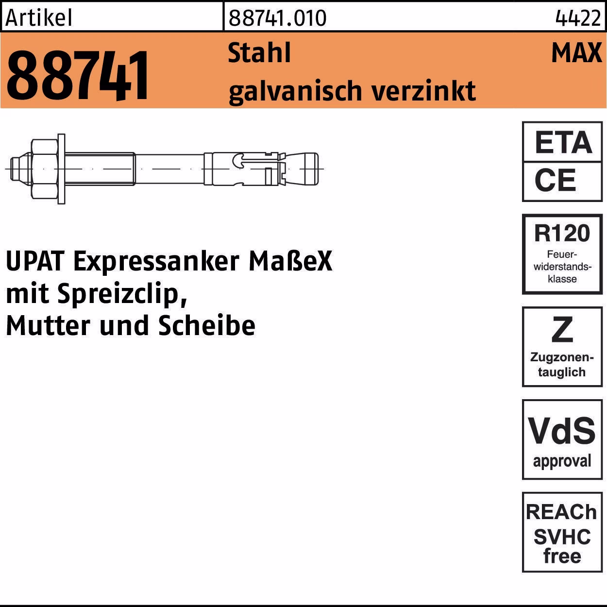 Expressanker R 88741 MAX