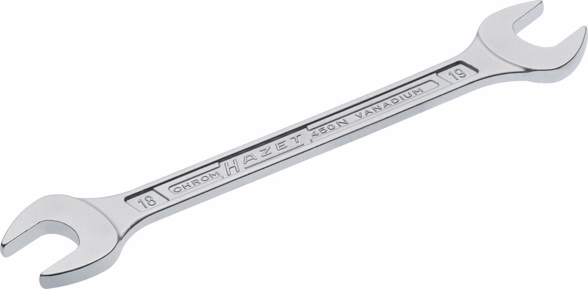 Doppelmaulschlüssel 450N 18x19mm L.221,2mm verchr