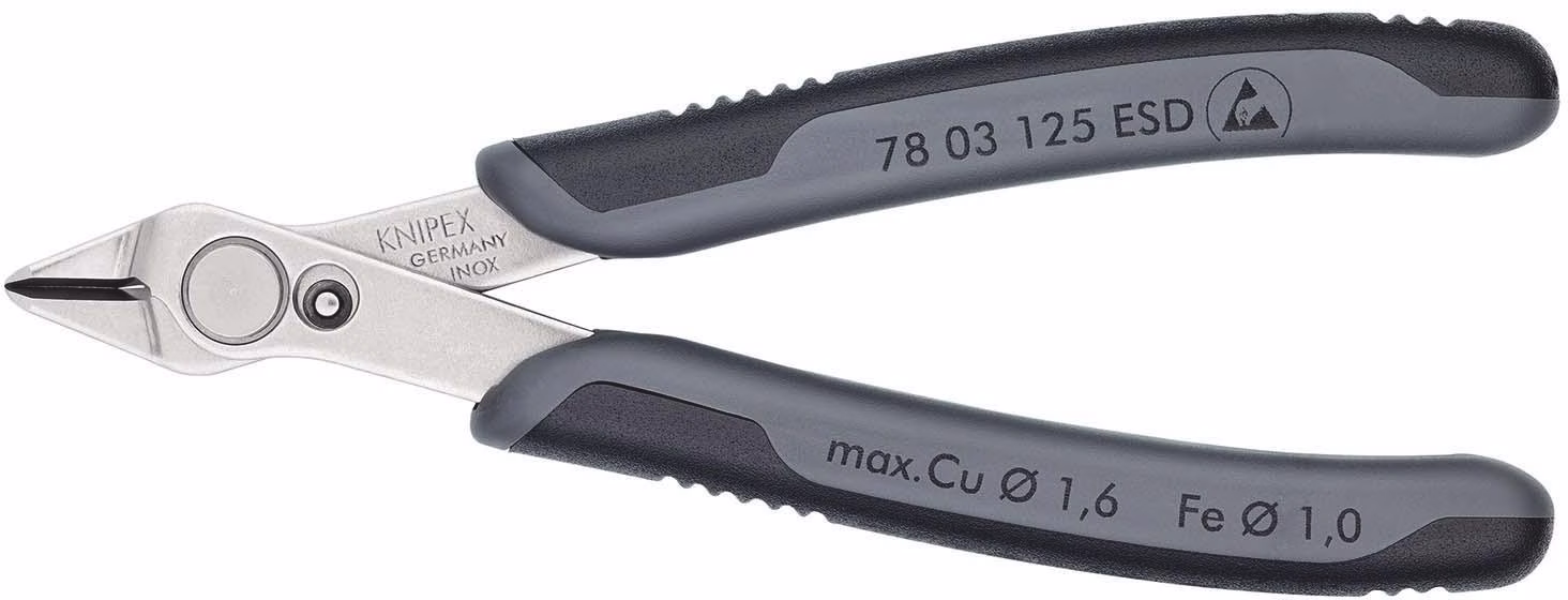 Elektronik-Seitenschneider Super-Knips® Facette nein pol