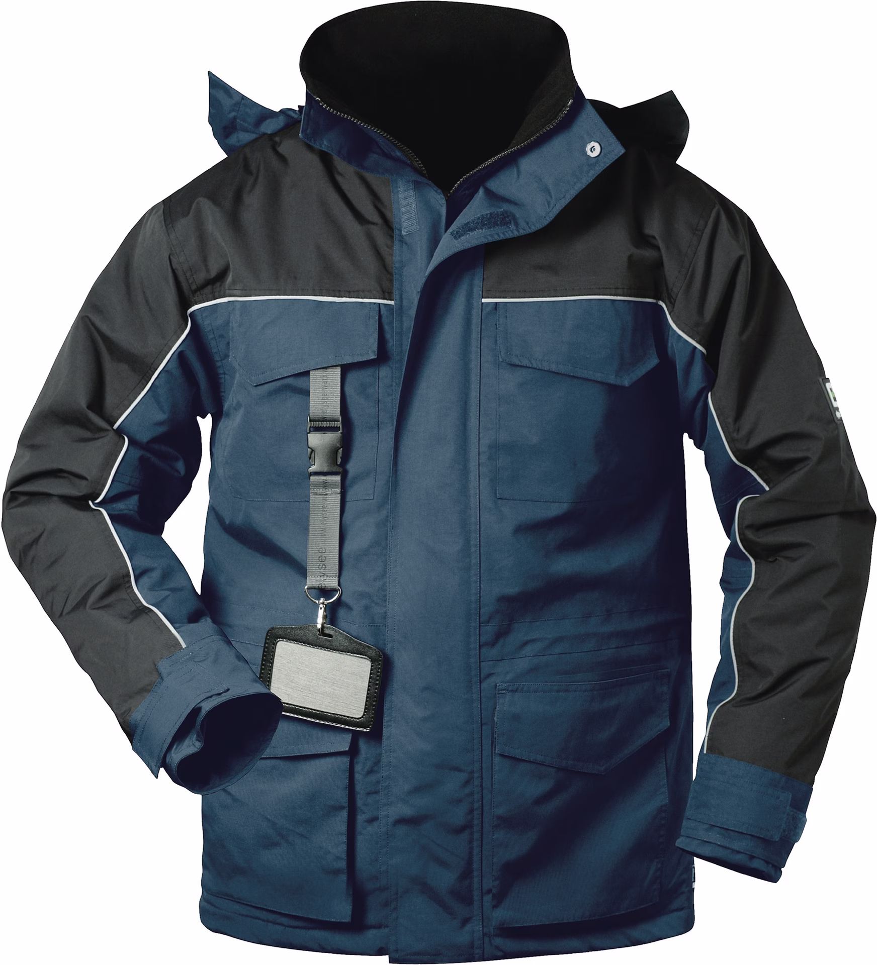 Parka Newcastle marine/schwarz 1
