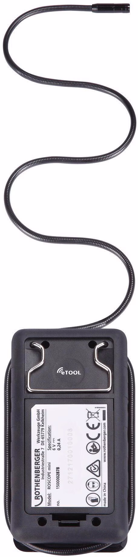 Akku-Inspektionskamera ROSCOPE®mini 2 Zoll 320x240 8,5mm