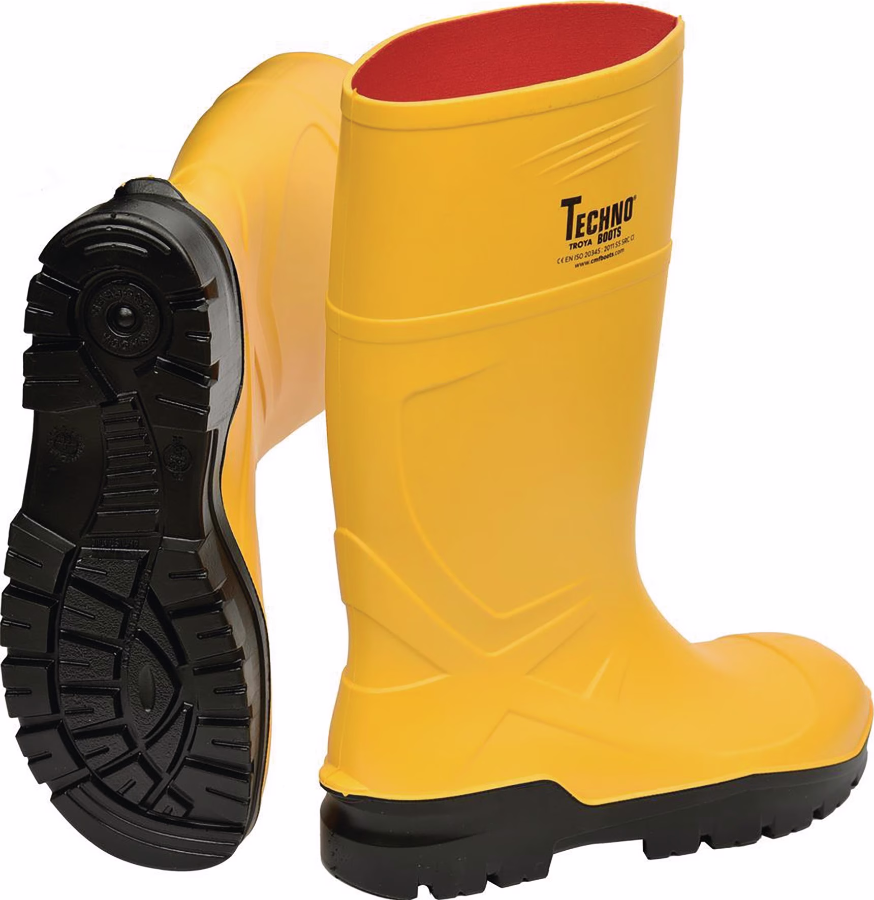 Sicherheitsstiefel Rönne gelb S5 SR CI FO EN ISO 20345:2022