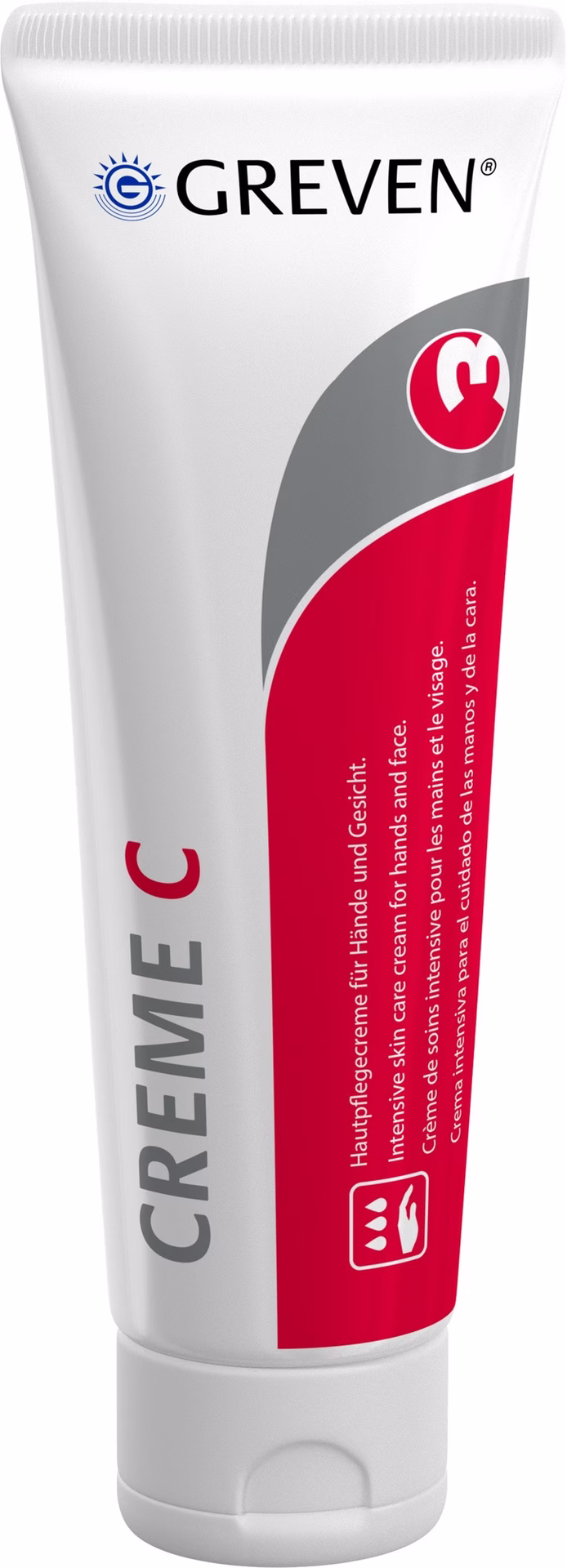 Hautpflegecreme GREVEN® CREME C 100ml silikonfrei,parfümiert Tube