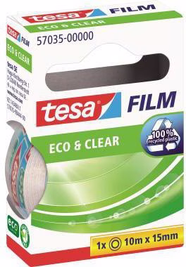 Klebefilm tesafilm Eco&Clear 57035-00000 15mmx10m