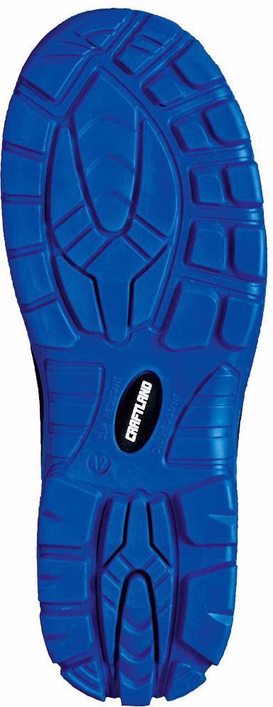 Sicherheitsschuh NAUEN Gr.45 W.10,5 schwarz/blau S3 FO SR ESD EN20345