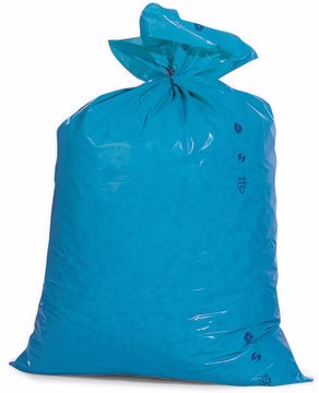 Abfallsack Premium Maße 700x1100mm 100µ blau Inhalt 120l PE blau