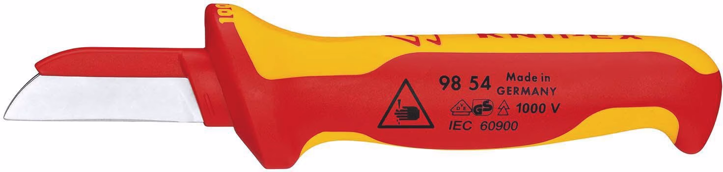 Kabelmesser Länge 190 mm Klingenlänge 50 mm KNIPEX