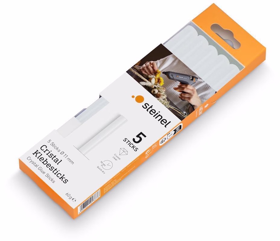 Klebesticks CRISTAL L.250mm Klebepatronen-Ø 11mm