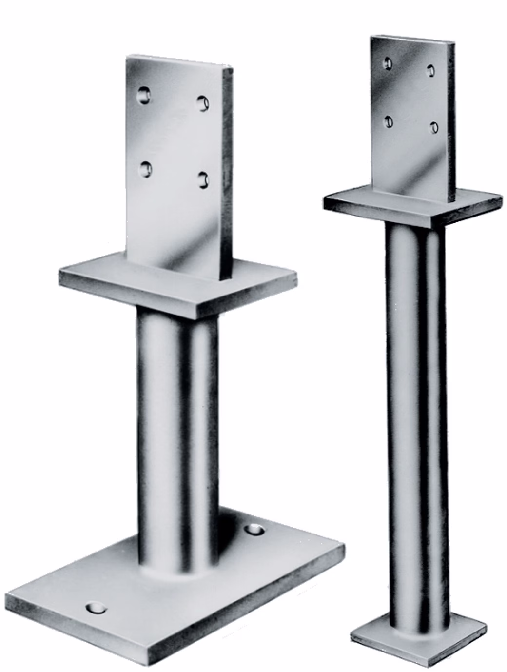Stützenfuß PIS / PISB 100 x 80 x 10 mm Loch-Ø 8,5 mm SIMPSON STRONG TIE