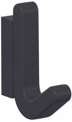 Einzelhaken Ser.477 matt,elastisch Ku.(TPU) 92 grau H.68mm