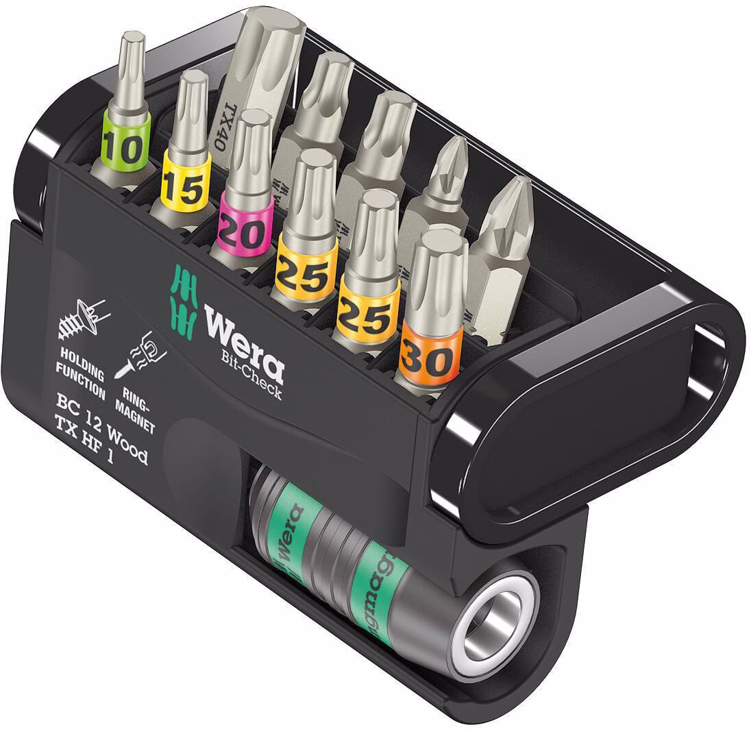 Bitsortiment Bit-Check 12 Wood TX HF 1 12-tlg.PZD/TX-HF/TX