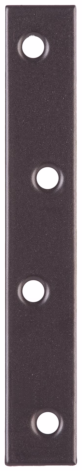 Flachverb.L.100mm B.15mm S.1,75mm STA schwarz ku.-besch