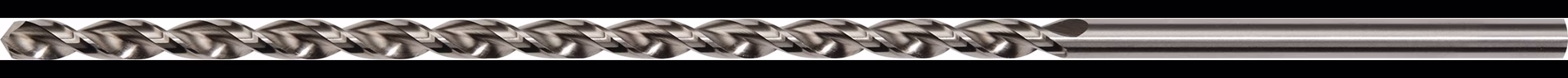 Tieflochspiralbohrer DIN 1869 Typ TS D.4,5mm HSS-Co Zyl.schaft Reihe 2