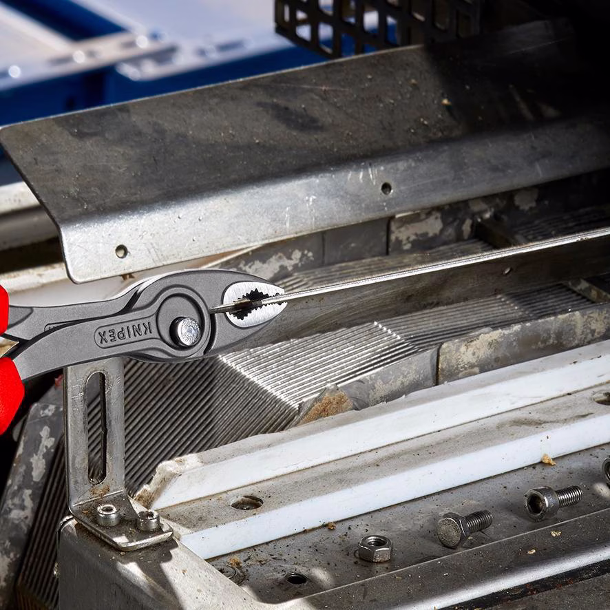 Frontgreifzange TwinGrip L.200mm pol.Comfort-Griff schwarz atram